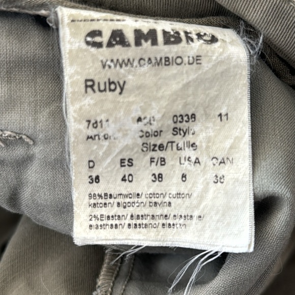 Cambio embroidered distressed jeans - Picture 7 of 7